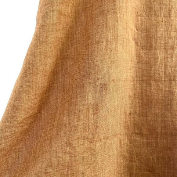 Ann Taylor Linen Sleeveless Sheath Dress with‎ Pockets in Tan, Size 6 - Picture 11 of 11